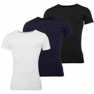 Tommy Hilfiger CN TEE SS 3 PACK PREMIUM ESSENTIALS Pánské tričko, bílá, velikost S