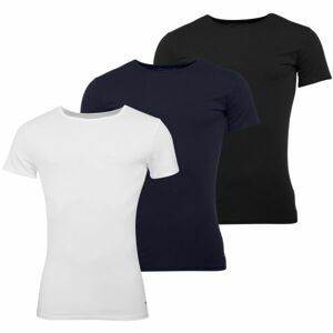Tommy Hilfiger CN TEE SS 3 PACK PREMIUM ESSENTIALS Pánské tričko, bílá, velikost XL