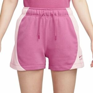 Nike NSW AIR FLC MR SHORT Dámské šortky, růžová, velikost XS