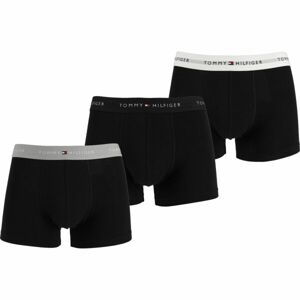 Tommy Hilfiger SIGNATURE CTN ESS-3P WB TRUNK Pánské boxerky, černá, veľkosť XL