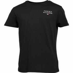 Tommy Hilfiger TH ORIGINAL-CN SS TEE LOGO Pánské tričko, černá, veľkosť M