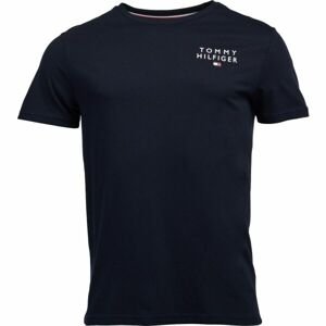 Tommy Hilfiger TH ORIGINAL-CN SS TEE LOGO Pánské tričko, tmavě modrá, velikost XL