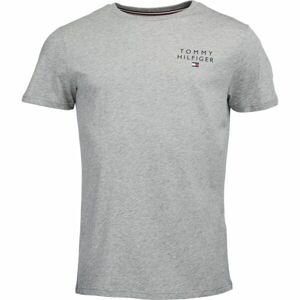 Tommy Hilfiger ORIGINAL-CN SS TEE LOGO Pánské tričko, šedá, velikost