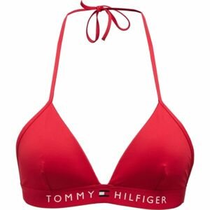 Tommy Hilfiger TH ORIGINAL-TRIANGLE FIXED FOAM Dámský vrchní díl plavek, červená, veľkosť L