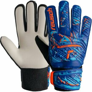 Reusch ATTRAKT STARTER SOLID JR Dětské brankářské rukavice, modrá, velikost 4