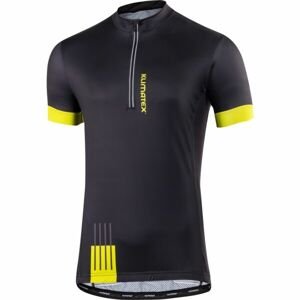 Klimatex ROWLI Pánský cyklistický dres, černá, velikost S