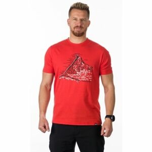 Northfinder Pánské tričko Pánské tričko, červená, velikost M