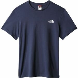 The North Face SIMPLE DOME M Pánské tričko s krátkým rukávem, tmavě modrá, velikost