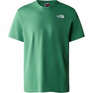 The North Face Pánské tričko krátkými rukávy Pánské tričko krátkými rukávy, zelená, velikost XL