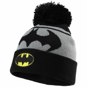 Warner Bros BATMAN Dětská zimní čepice, černá, velikost UNI