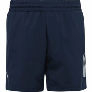 adidas CLUB 3S SHORT Chlapecké tenisové šortky, tmavě modrá, velikost 164