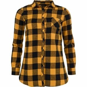 Willard SUNTU Dámská flanelová košile, žlutá, velikost 36