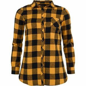 Willard SUNTU Dámská flanelová košile, žlutá, velikost 40