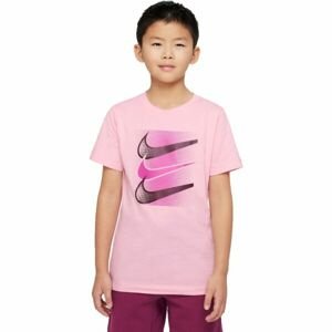 Nike Dětské tričko Dětské tričko, růžová, velikost L
