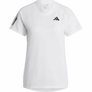 adidas CLUB TEE Dámské tenisové tričko, bílá, velikost XS