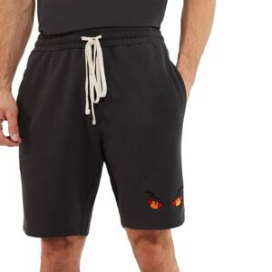 ELLESSE AGUSTO SHORT Pánské šortky, černá, velikost S