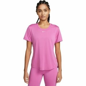Nike NK ONE DF SS STD TOP Dámské funkční tričko, růžová, velikost XL