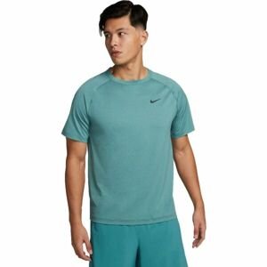 Nike DF HYPERDRY SS Pánské tričko, zelená, velikost L