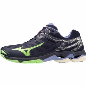 Mizuno WAVE VOLTAGE Pánská volejbalová obuv, modrá, veľkosť 45