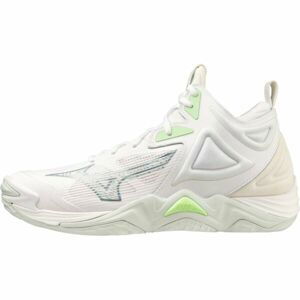 Mizuno WAVE MOMENTUM 3 MID W Dámská sálová obuv, bílá, velikost 37