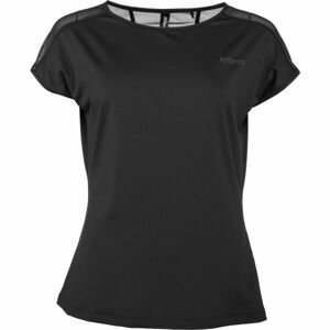 Fitforce MYRIS Dámské fitness triko, černá, velikost