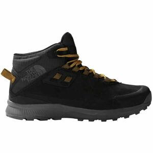 The North Face M CRAGSTONE LEATHER MID WP Pánská turistická obuv, černá, velikost 44.5