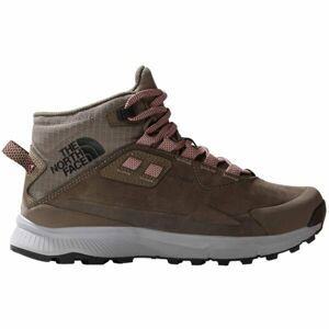 The North Face CRAGSTONE LEATHER MID WP W Dámská turistická obuv, hnědá, velikost 38