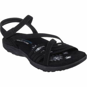 Skechers REGGAE SLIM Dámské sandály, černá, velikost 39