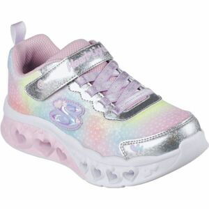 Skechers FLUTTER HEART LIGHTS Dětská volnočasová obuv, růžová, velikost 31