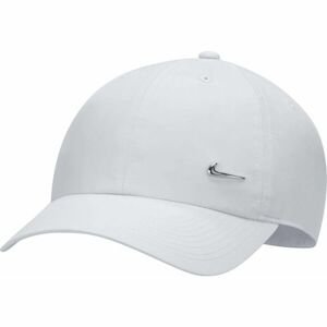 Nike NSW DF H86 METAL SWOOSH CAP U Kšiltovka, bílá, velikost UNI