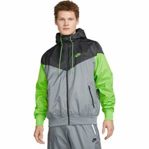 Nike HERITAGE ESSENTIALS WINDRUNNER Pánská bunda, šedá, velikost M