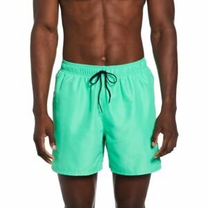 Nike SWOOSH BREAK 5 Pánské koupací šortky, zelená, velikost XXL