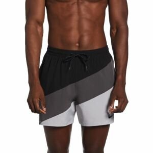 Nike COLOR SURGE 5 Pánské koupací šortky, černá, velikost L
