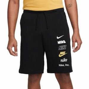 Nike CLUB+ Pánské šortky, černá, veľkosť 2XL