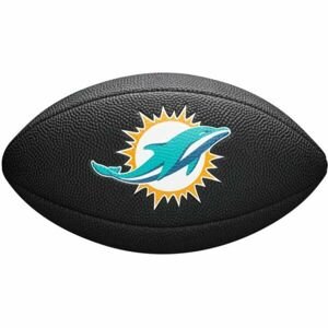 Wilson MINI NFL TEAM SOFT TOUCH FB BL MI Mini míč na americký fotbal, černá, velikost UNI