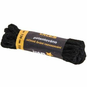 PROMA STAR LACES SLIM 90 cm Tkaničky, černá, velikost 90