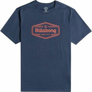 Billabong TRADEMARK SS Pánské triko, modrá, veľkosť XXL