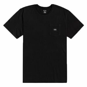 Billabong STACKED SS Pánské tričko, černá, velikost M