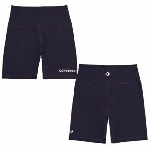 Converse WORDMARK BIKE SHORT Dámské šortky, černá, veľkosť L