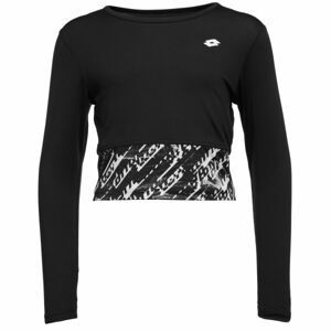 Lotto TALU Dívčí sportovní triko, černá, velikost 116-122
