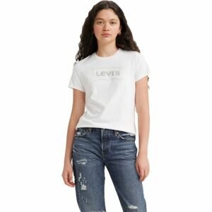 Levi's THE PERFECT TEE Dámské tričko, bílá, velikost S
