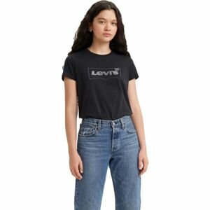 Levi's® THE PERFECT TEE Dámské tričko, černá, velikost
