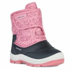 Geox FLANFIL GIRL Dětské kotníkové boty, růžová, veľkosť 23