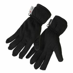 Willard KNOT Zateplené fleecové rukavice, černá, velikost XL/XXL