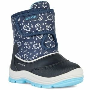 Geox FLANFIL GIRL B Dětské kotníkové boty, modrá, velikost 20