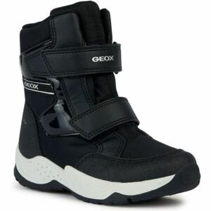 Geox SENTIERO GIRL B Dětské kotníkové boty, černá, velikost 28