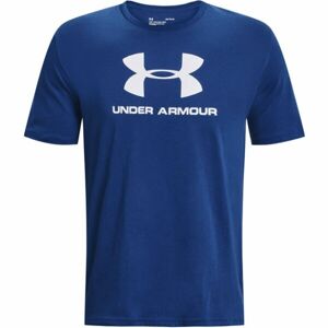 Under Armour SPORTSTYLE LOGO SS Pánské triko, modrá, velikost sm