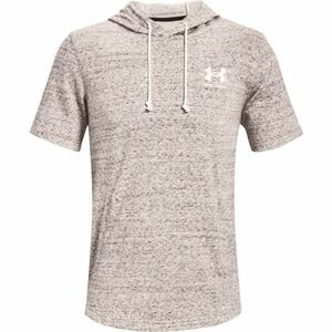 Under Armour RIVAL TERRY LC SS HD Pánská fitness mikina, šedá, velikost 3XL