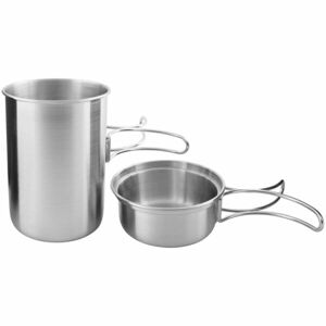 Tatonka HANDLE MUG 850 SET Nádobí, stříbrná, velikost UNI