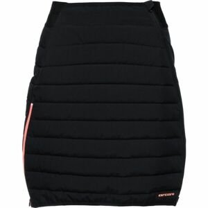 Arcore NORVEGE Dámská zateplená sukně, černá, velikost XXL